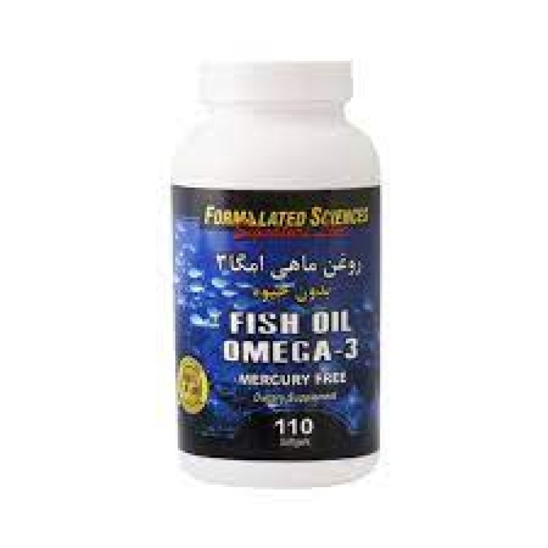 کپسول روغن ماهی امگا 3 فرمولیتد ساینسز بدون جیوه